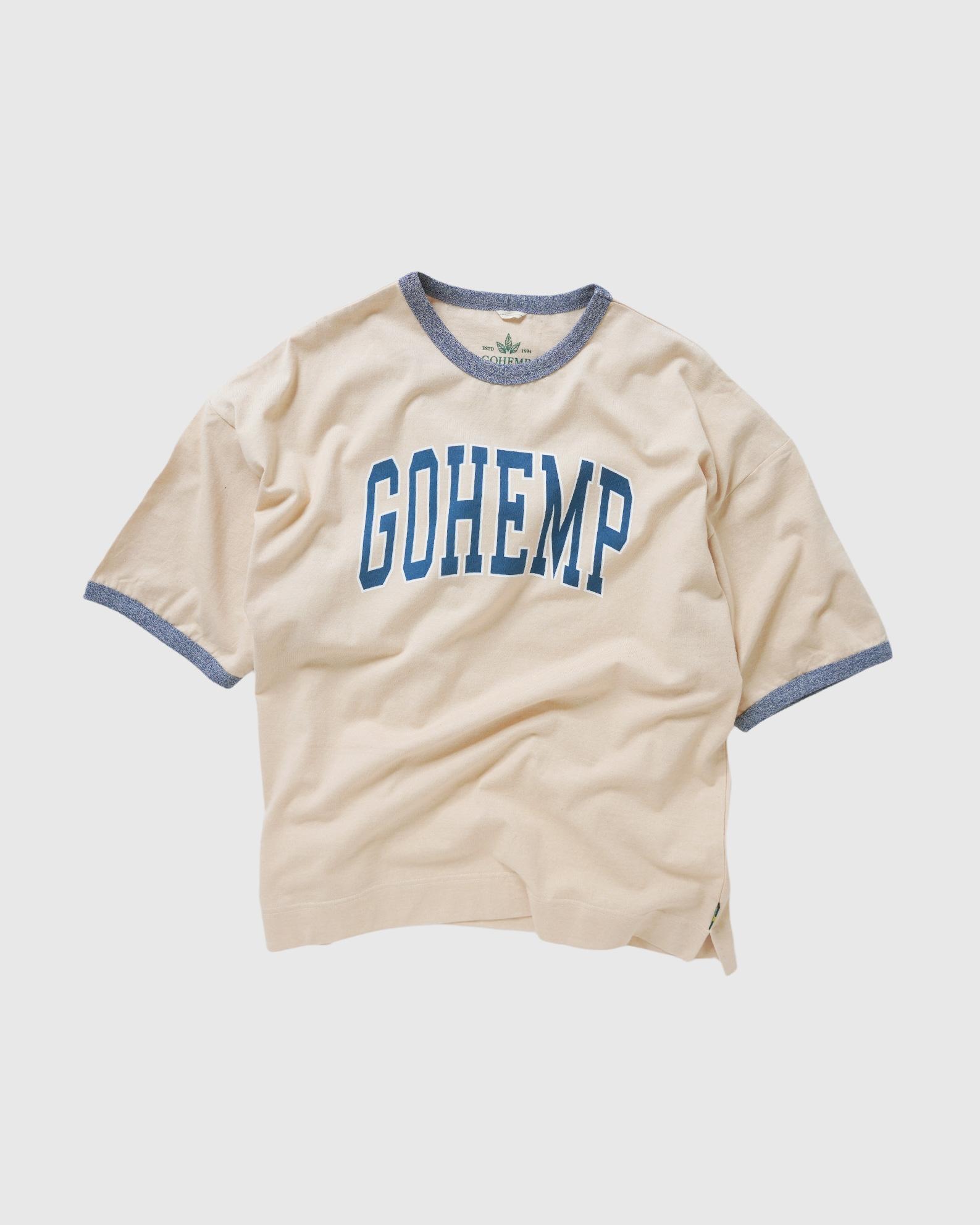 COLLAGE LOGO WIDE RINGER TEE