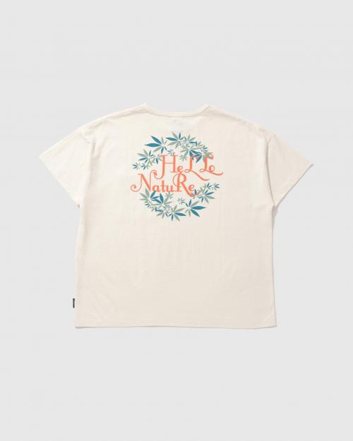 INTERTWINED NATURE WIDE POCKET TEE