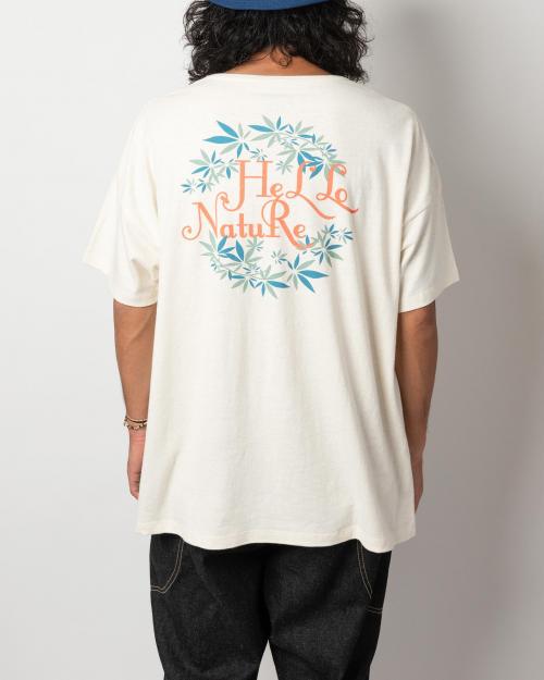 INTERTWINED NATURE WIDE POCKET TEE