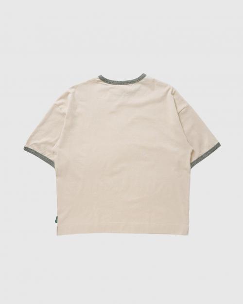 COLLAGE LOGO WIDE RINGER TEE
