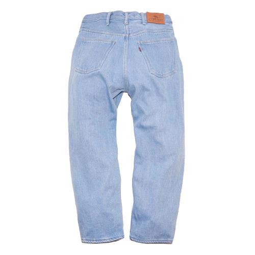 LOOSE TAPERED PANTS／Washed Loose Drill Denim