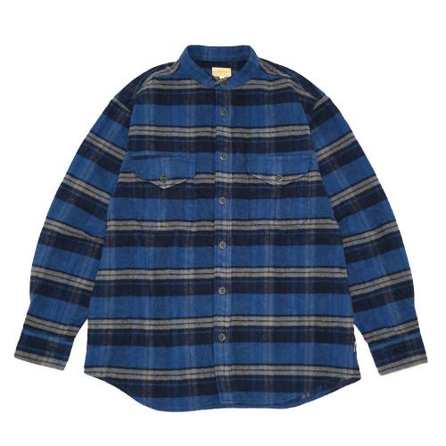 BAND ON THE SHIRTS／Fleece Lined Heavy Twill Check