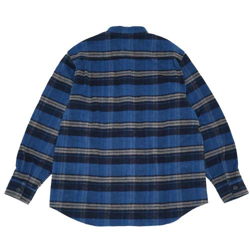 BAND ON THE SHIRTS／Fleece Lined Heavy Twill Check